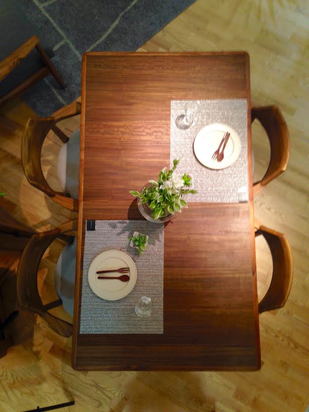 リビングハウス　ダイニングテーブル　ナチュラル　インテリア　札幌　伸長式テーブル